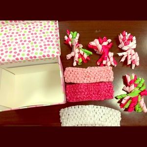 3C4G Girls Head Bands & Hair Clips in gift box
